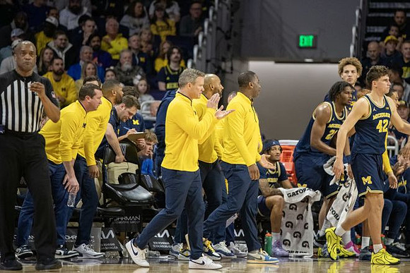 Dusty May and Michigan Team