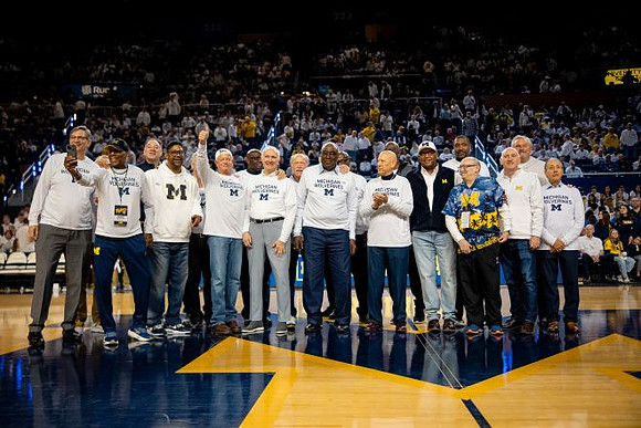 1986 Big Ten Championship Team and Cazzie Russell