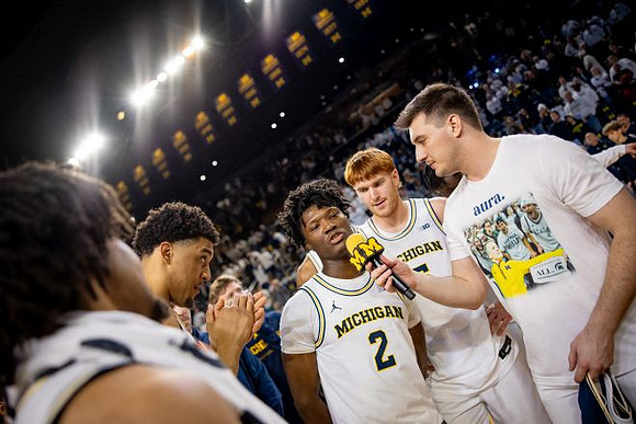 Elliot Cadeau (3), Yaxel Lendeborg (23), L.J. Cason (2), and Oscar Goodman (5)