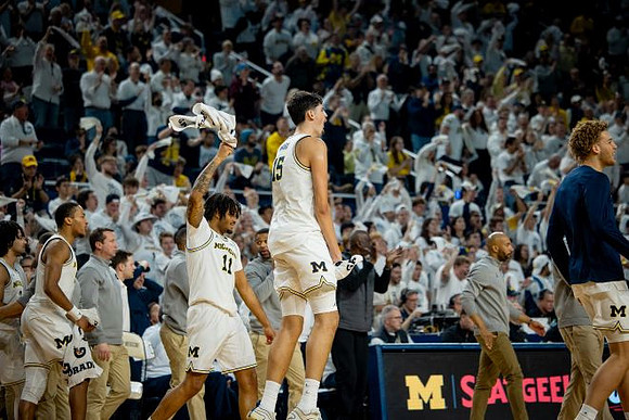 Elliot Cadeau (3), Nimari Burnett (4), Roddy Gayle Jr. (11), Aday Mara (15), and Malick Kordel (32)