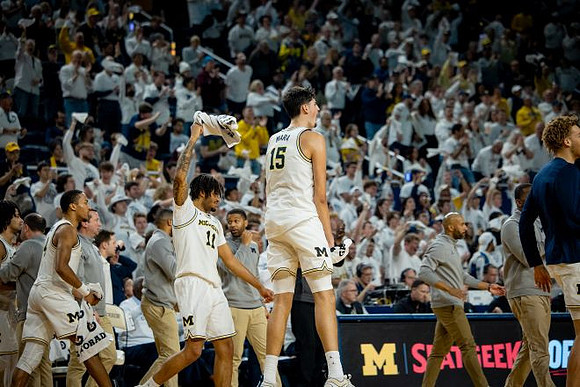 Elliot Cadeau (3), Nimari Burnett (4), Roddy Gayle Jr. (11), Aday Mara (15), and Malick Kordel (32)