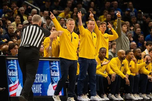 Dusty May and Michigan Team