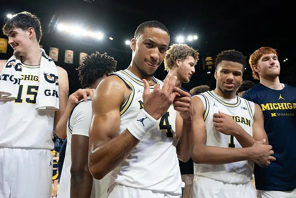 Aday Mara (15), L.J. Cason (2), Nimari Burnett (4), Malick Kordel (32), Trey McKenney (1), and Oscar Goodman (5)
