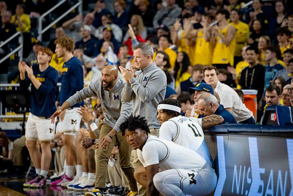 Dusty May and Michigan Team