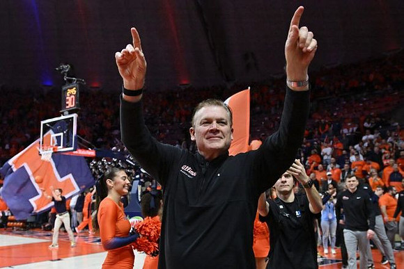 Illinois Head Coach Brad Underwood