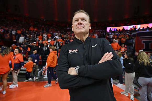 Illinois Head Coach Brad Underwood