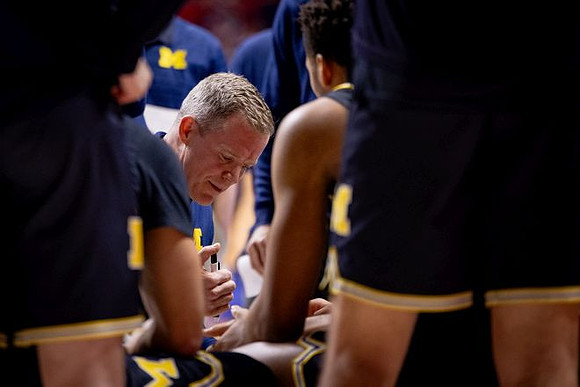 Dusty May and Michigan Team