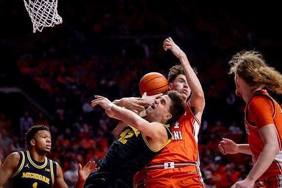 Trey McKenney (1) and Will Tschetter (42)