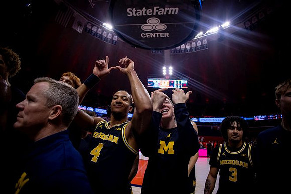 Dusty May and Michigan Team