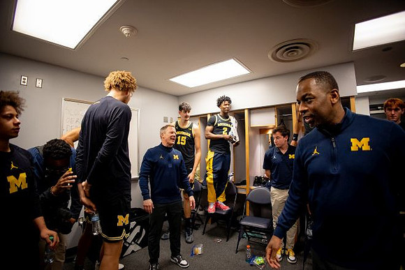 Dusty May and Michigan Team
