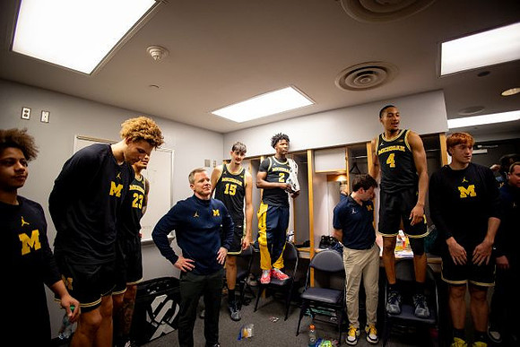 Dusty May and Michigan Team