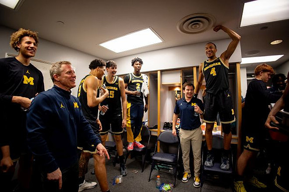 Dusty May and Michigan Team