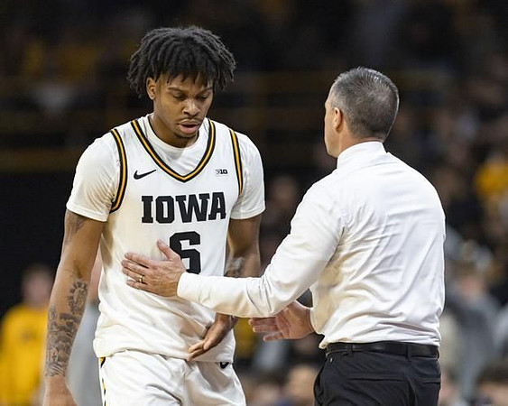 Iowa Head Coach Ben McCollum