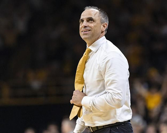 Iowa Head Coach Ben McCollum