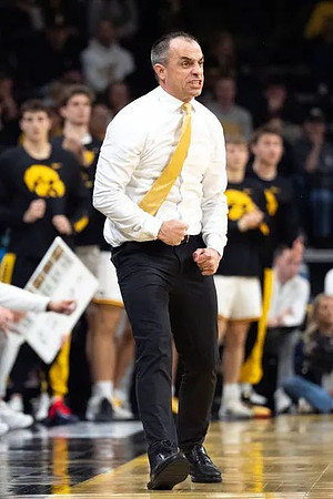 Iowa Head Coach Ben McCollum