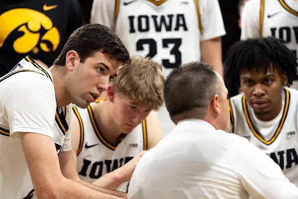 Iowa Head Coach Ben McCollum