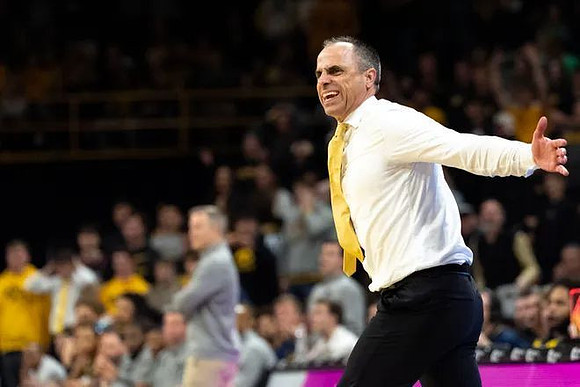 Iowa Head Coach Ben McCollum
