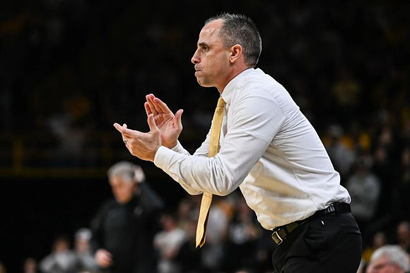 Iowa Head Coach Ben McCollum