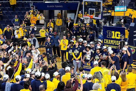 Dusty May and Michigan Team