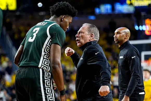 Michigan State Head Coach Tom Izzo