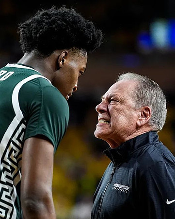 Michigan State Head Coach Tom Izzo