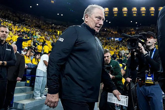 Michigan State Head Coach Tom Izzo
