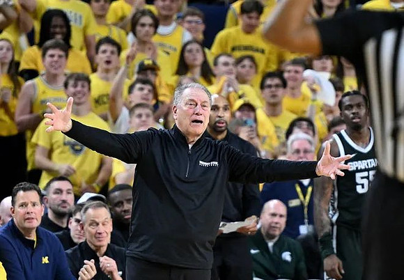 Michigan State Head Coach Tom Izzo
