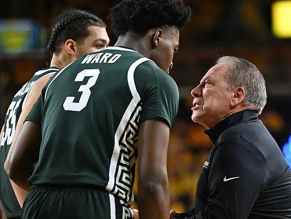 Michigan State Head Coach Tom Izzo