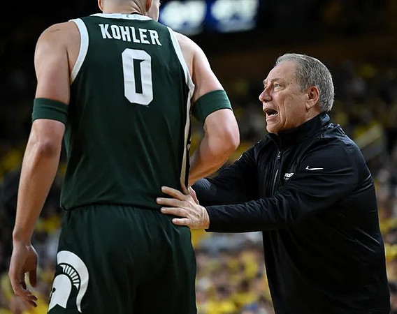 Michigan State Head Coach Tom Izzo