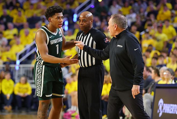 Michigan State Head Coach Tom Izzo