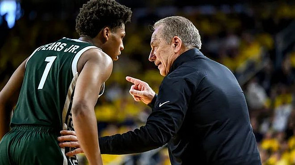 Michigan State Head Coach Tom Izzo