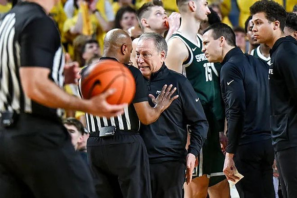 Michigan State Head Coach Tom Izzo