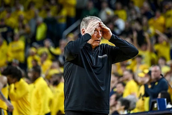 Michigan State Head Coach Tom Izzo