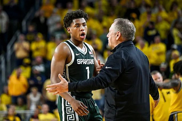 Michigan State Head Coach Tom Izzo