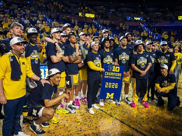 Dusty May and Michigan Team