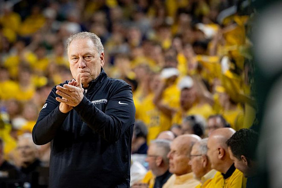 Michigan State Head Coach Tom Izzo