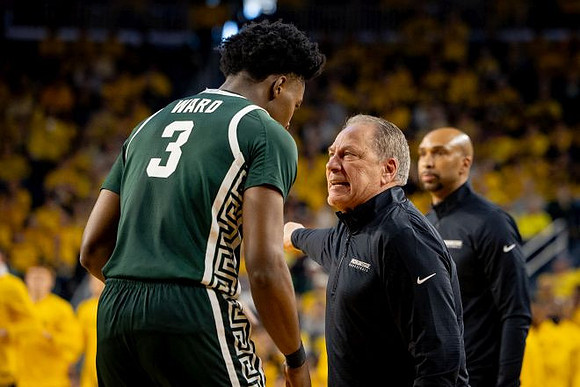 Michigan State Head Coach Tom Izzo
