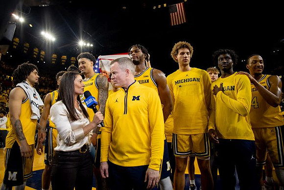 Dusty May and Michigan Team