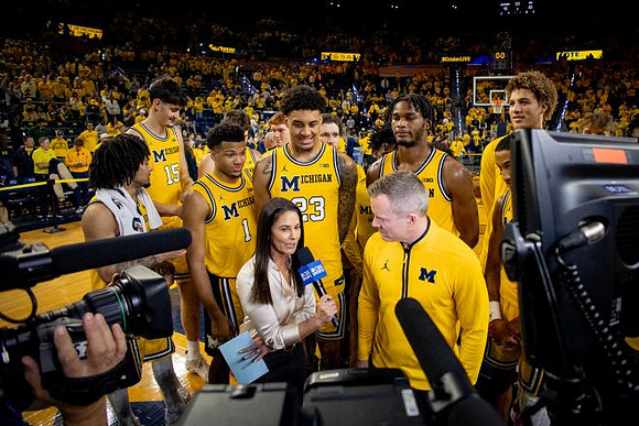 Dusty May and Michigan Team