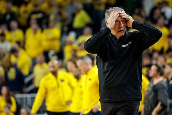 Michigan State Head Coach Tom Izzo