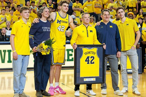Will Tschetter (42) and Dusty May