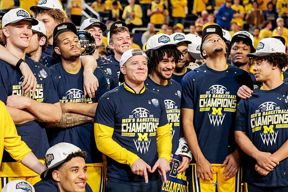 Dusty May and Michigan Team