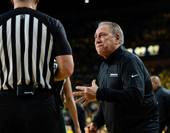 Michigan State Head Coach Tom Izzo
