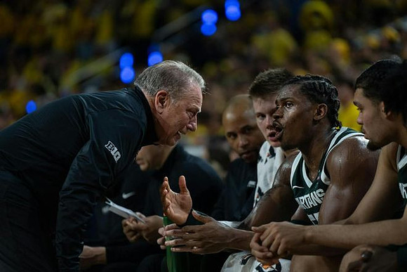 Michigan State Head Coach Tom Izzo