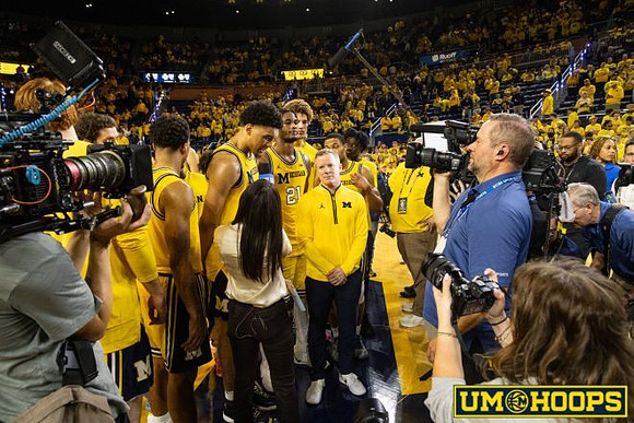 Dusty May and Michigan Team