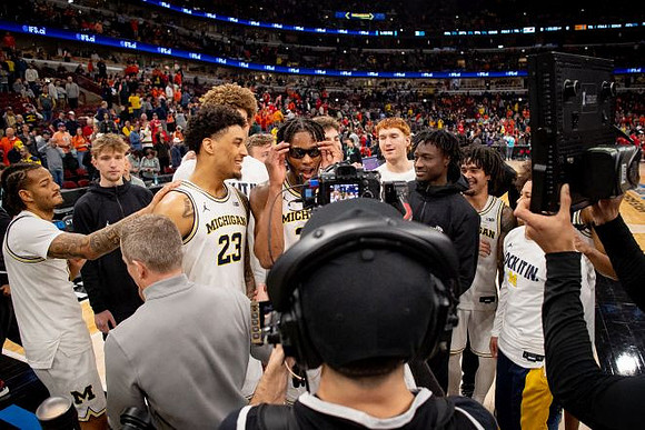 Dusty May and Michigan Team
