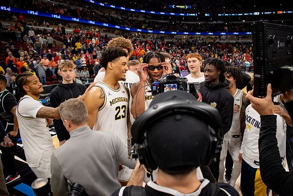 Dusty May and Michigan Team