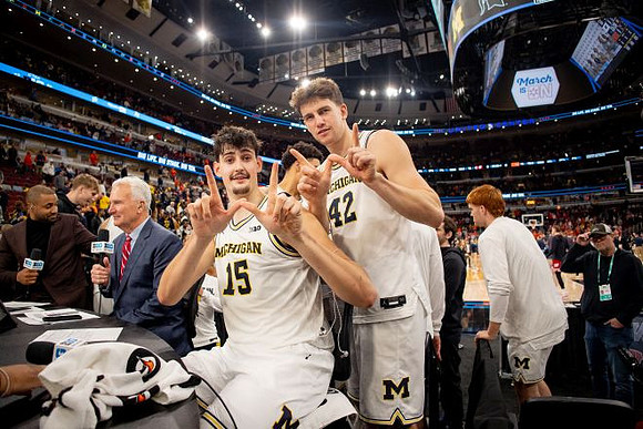 Aday Mara (15), Will Tschetter (42), and Oscar Goodman (5)