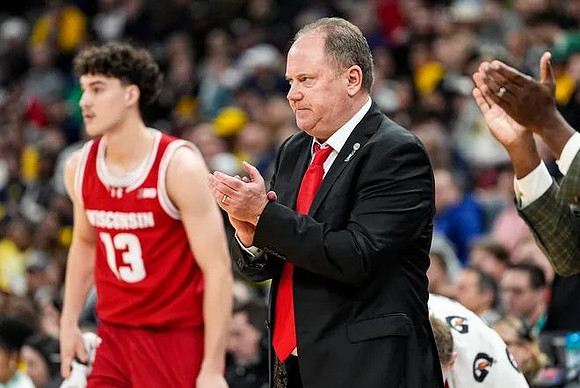 Wisconsin Head Coach Greg Gard