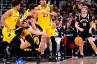Trey McKenney (1), Will Tschetter (42), Yaxel Lendeborg (23), and Morez Johnson Jr. (21)